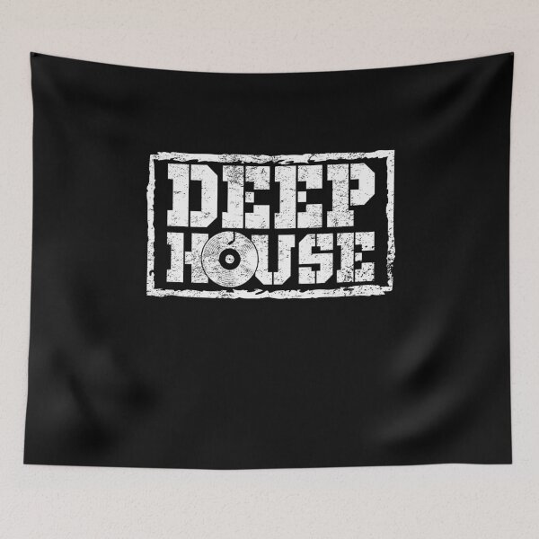 Aperçu de l'œuvre Vinyle DJ Deep House Music créée et vendue par mBshirts.