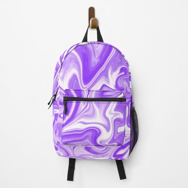 Item preview, Fluid Purple and White Swirly Pattern  designed and sold by Deborah Camp.