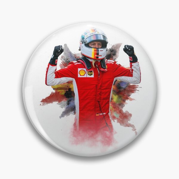 Item preview, Sebastian Vettel Formula 1 Driver designed and sold by Mirthsmagic.