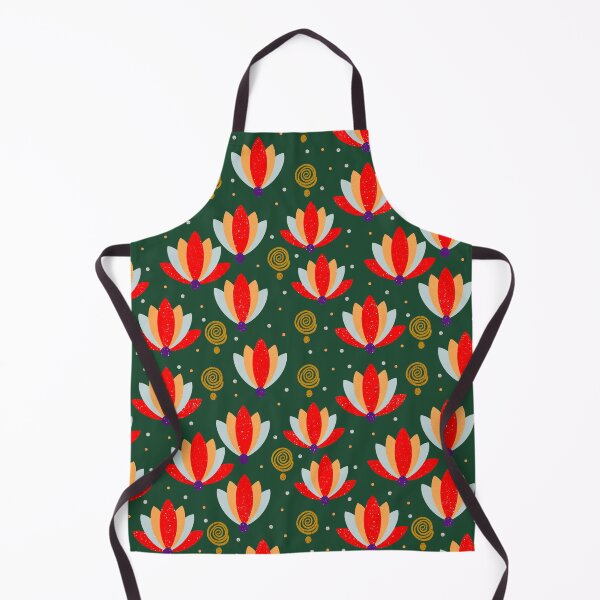 Item preview, FESTIVE LOTUS - GREEN designed and sold by PrachiManerikar.
