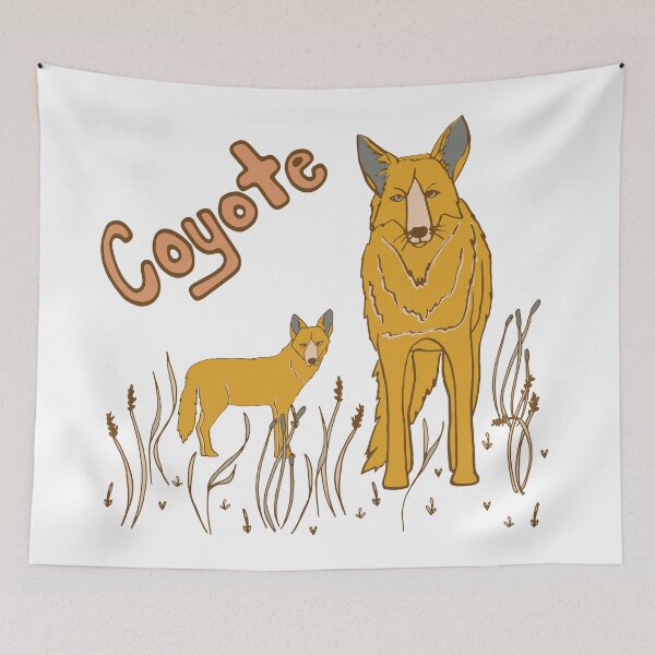 Item preview, Coyote Illustration Design designed and sold by DeLislesRT.