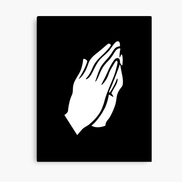 Manos de oración Lienzo