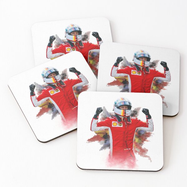 Item preview, Sebastian Vettel Formula 1 Driver designed and sold by Mirthsmagic.