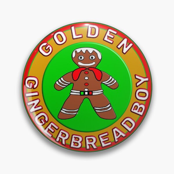 Artikelvorschau, GOLDEN GINGERBREAD BOY FÜR GINGERBREAD LOVER WEIHNACHTEN entworfen und verkauft von Ralek.