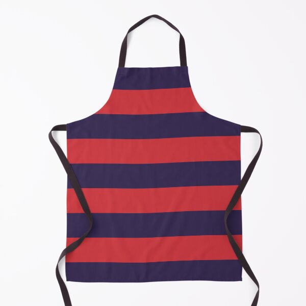 Item preview, Medium NAVY BLUE & RED Horizontal STRIPES designed and sold by RachelMacht.