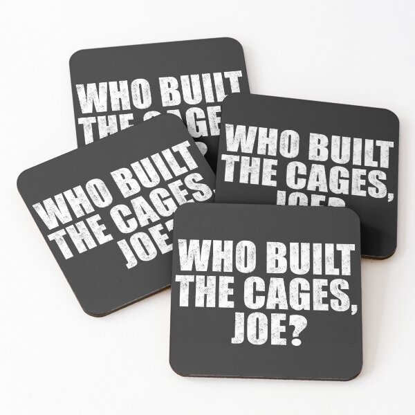 Item preview, Who Built The Cages Joe Final Presidential Debate Quote designed and sold by JustCreativity.