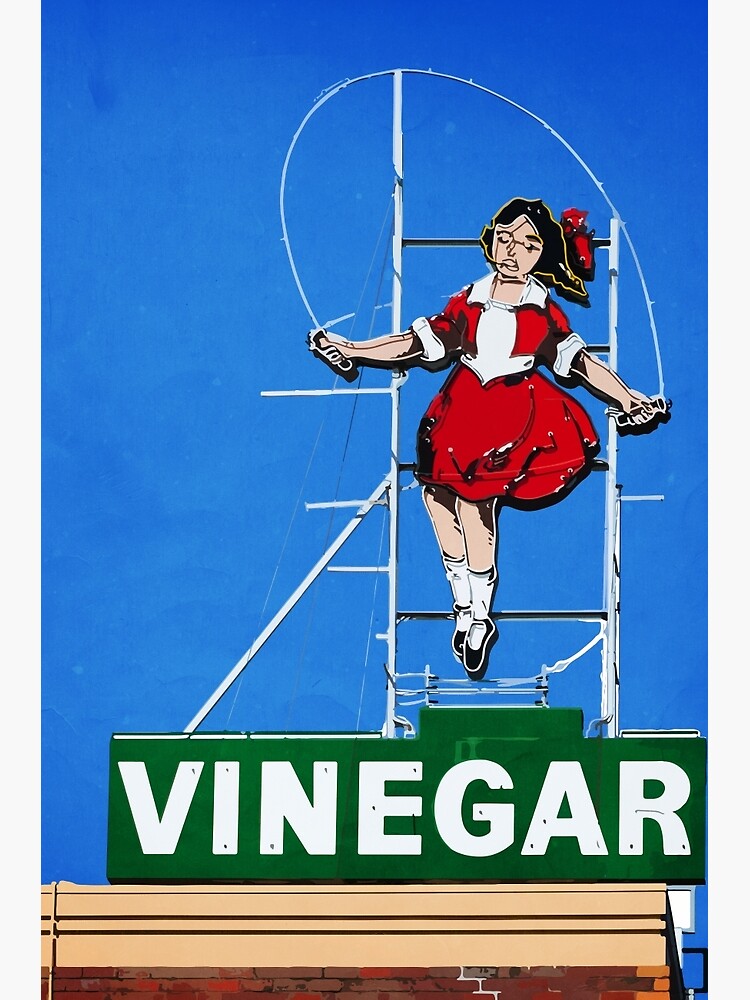 "Skipping Girl Vinegar" Framed Art Print for Sale by jamjarphotos
