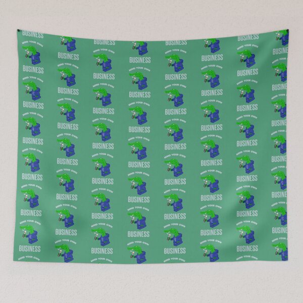 Item preview, Thug Alligator Mind Your Own Business designed and sold by Marzuqi Che Rose.