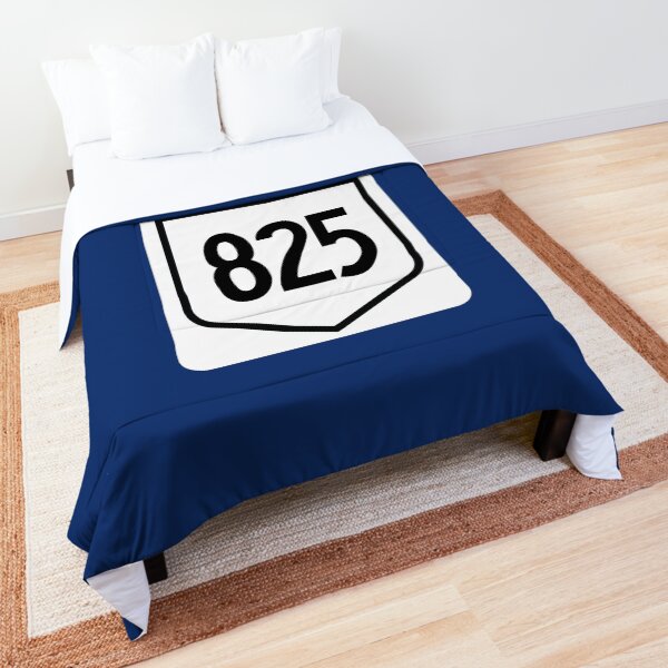 Alberta Provincial Highway 825 (Area Code 825) Comforter
