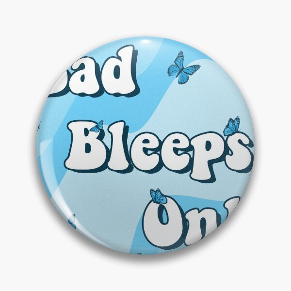 Item preview, Bad Bleeps Only Blue designed and sold by GlowinUp Shop.