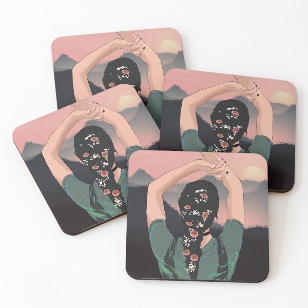 Item preview, Sunset Girl Illustration designed and sold by whappens.