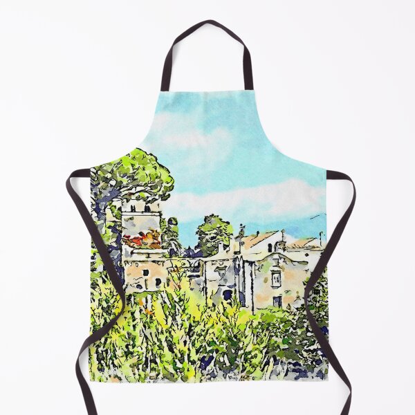 Item preview, Ravello: buildings among the trees designed and sold by Giuseppe Cocco.
