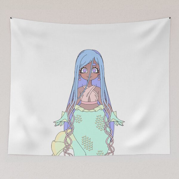 Item preview, Cute mermaid designed and sold by nouf52.
