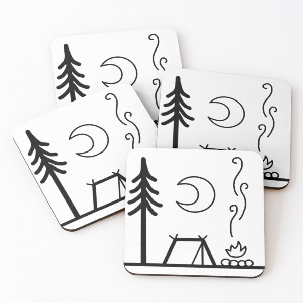 Item preview, campfire forest designed and sold by honeyloki.