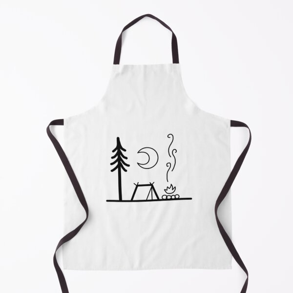 Item preview, campamento en el bosque fogata designed and sold by honeyloki.