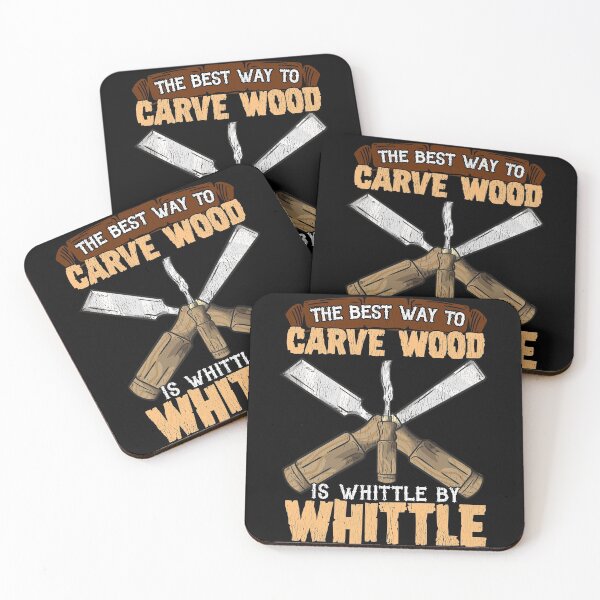 Item preview, The Best Way To Carve Wood is Whittle By Whittle  designed and sold by Mrpotts73.