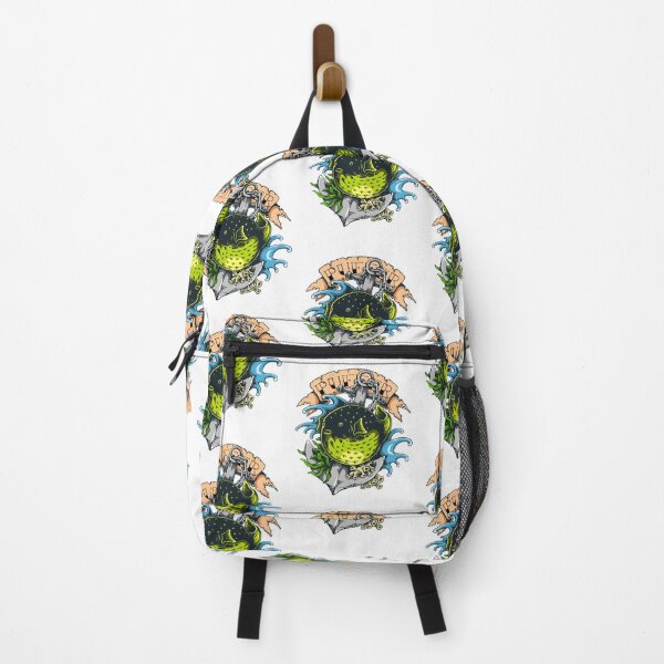 Item preview, Puffer Fish Keeper Tattoo Style Marine Fish Keeper designed and sold by JRRTs.