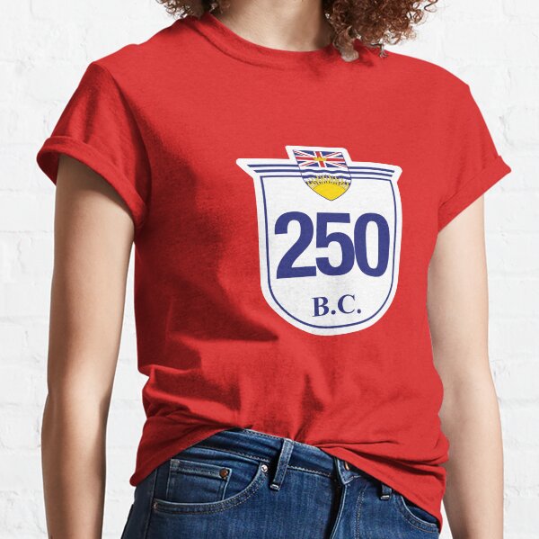 British Columbia Provincial Highway 250 (Area Code 250) Classic T-Shirt