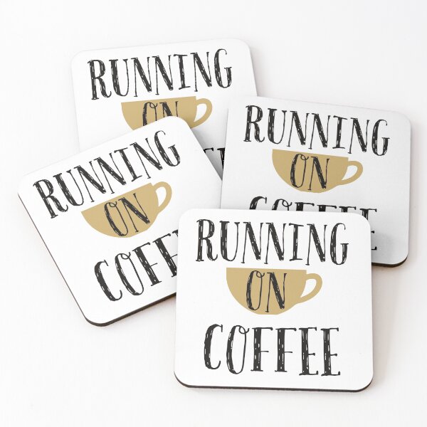 Item preview, Running On Coffee designed and sold by KathyGail.