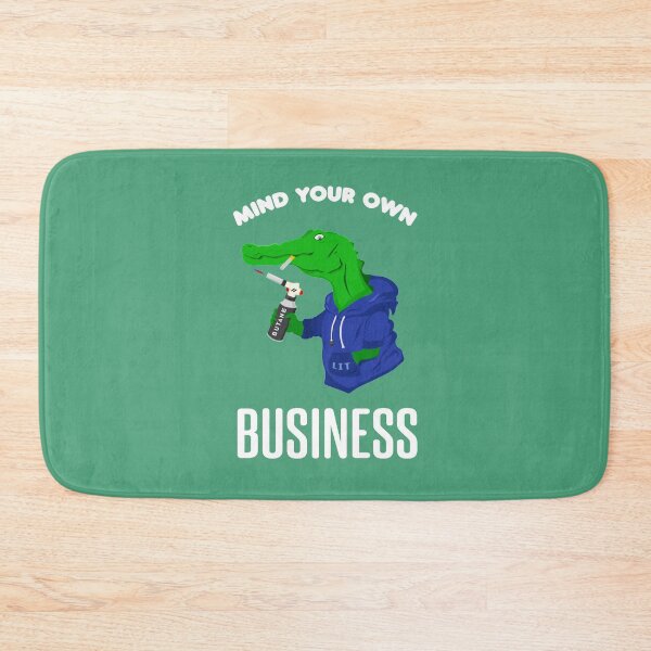 Item preview, Thug Alligator Mind Your Own Business designed and sold by Marzuqi Che Rose.