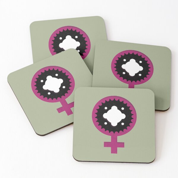 Item preview, Chain Ring Girl Power 5 designed and sold by Normandie Rainwater.