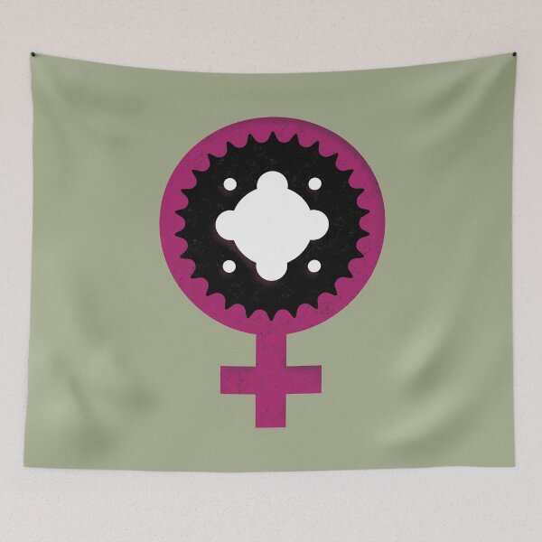 Item preview, Chain Ring Girl Power 5 designed and sold by Normandie Rainwater.