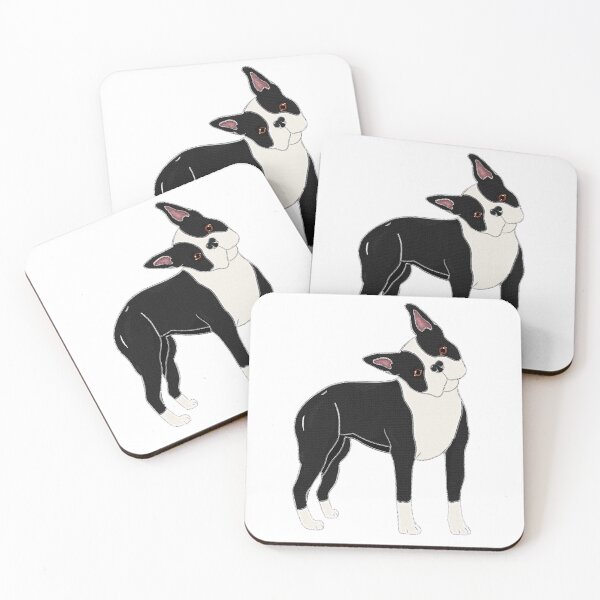 Item preview, Stitched Canvas Adorable Boston Terrier designed and sold by craftyk9.