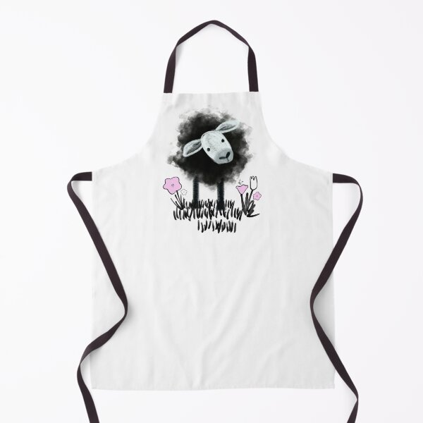 Item preview, Black Sheep on Lilac designed and sold by Christine Philbrick.