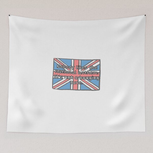 Item preview, James Acaster National Anthem Quote Mock The Week designed and sold by poetryartworm.