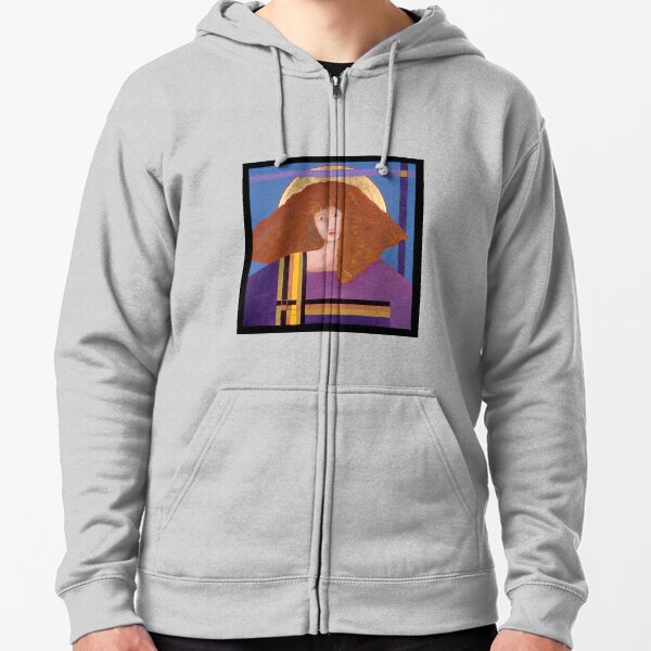 Santa Hermana Zipped Hoodie