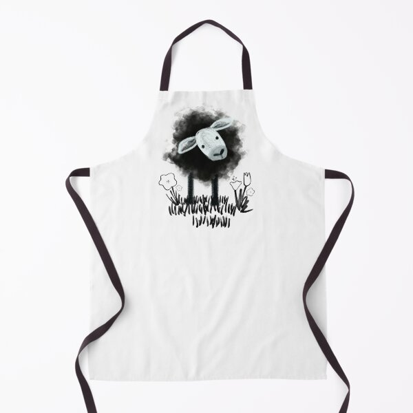 Item preview, Black Sheep on Gray Pasture designed and sold by Christine Philbrick.