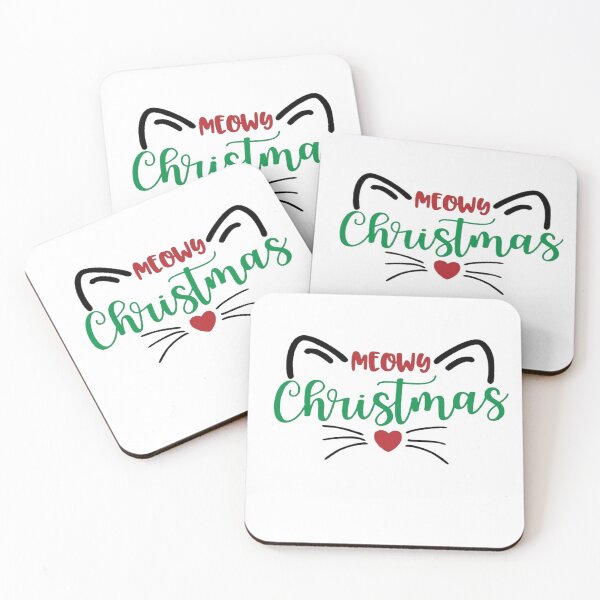 Item preview, Cute cat Christmas design(me-rry Christmas)  designed and sold by Slangt-shirt.
