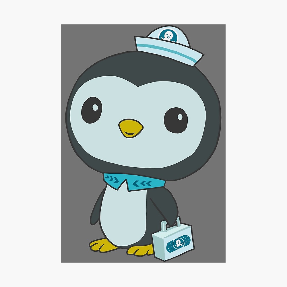 The Octonauts Peso Metal Print By Sunriya Redbubble