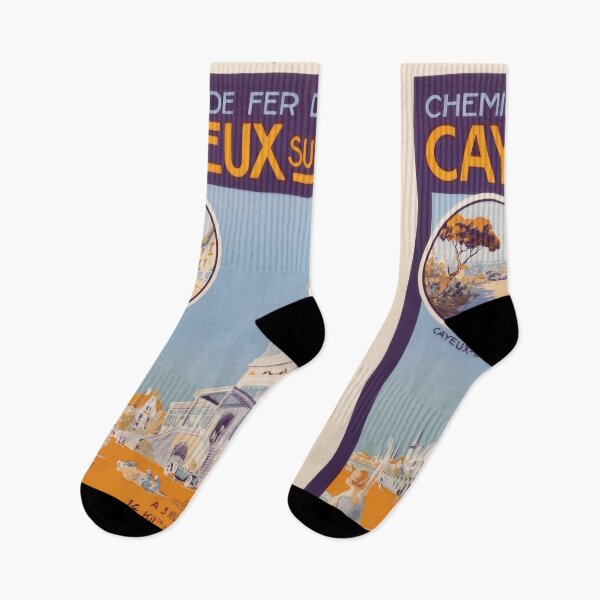 Item preview, retro Cayeux sur Mer designed and sold by CorasPosters.