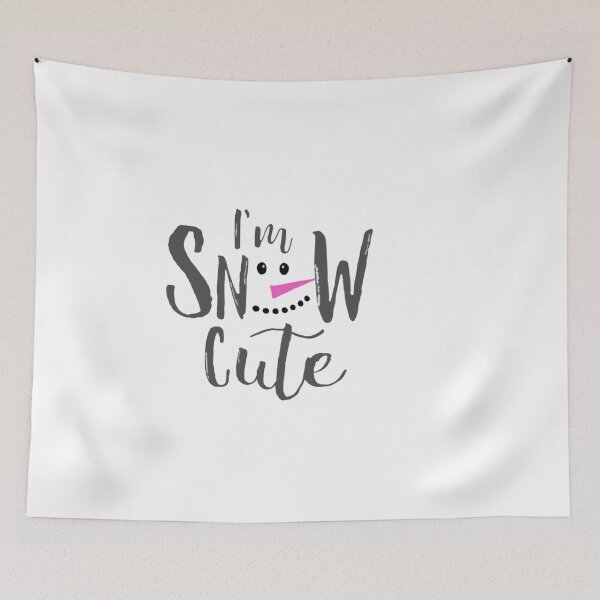 Item preview, Iam snow cute (me-rry Christmas)  designed and sold by Slangt-shirt.