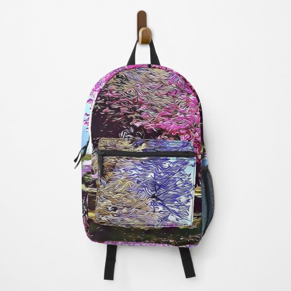 Item preview, City park in spring designed and sold by Sabine Straka.