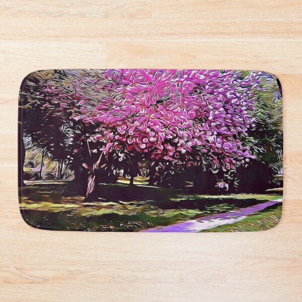 Item preview, City park in spring designed and sold by Sabine Straka.