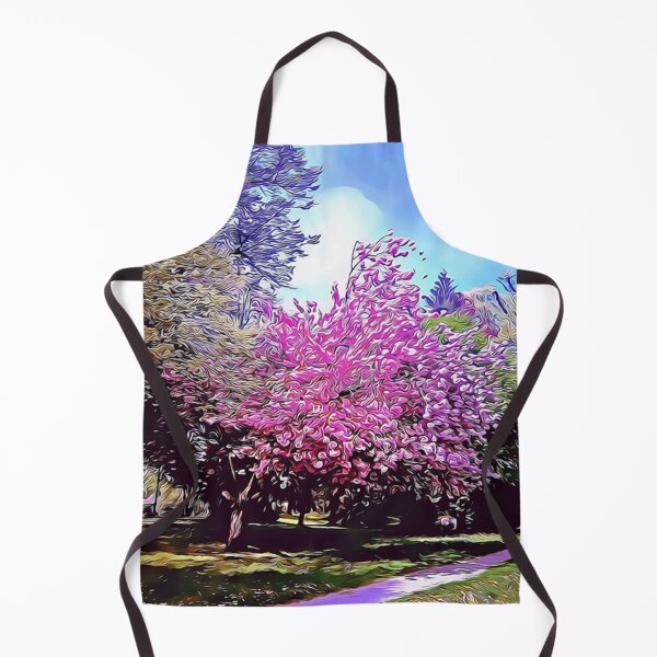 Item preview, City park in spring designed and sold by Sabine Straka.