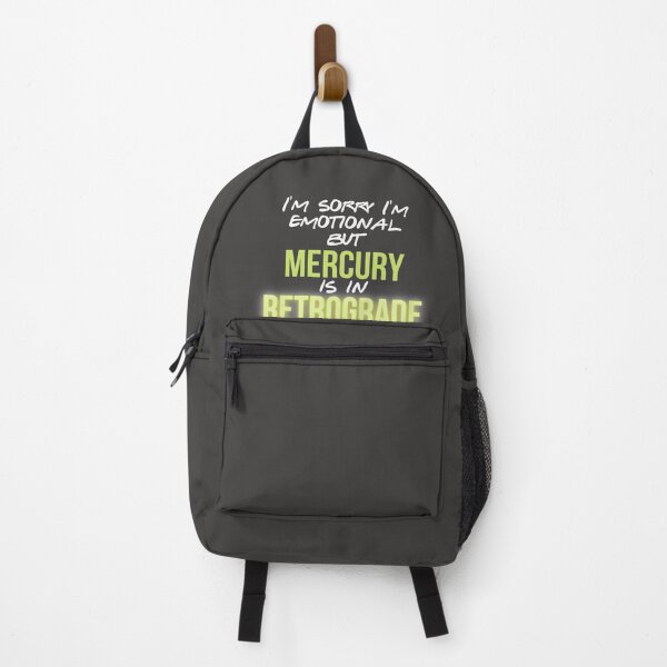Item preview, I'm sorry I'm emotional but Mercury is in Retrograde neon green astrology traits designed and sold by Joanna Durkin.