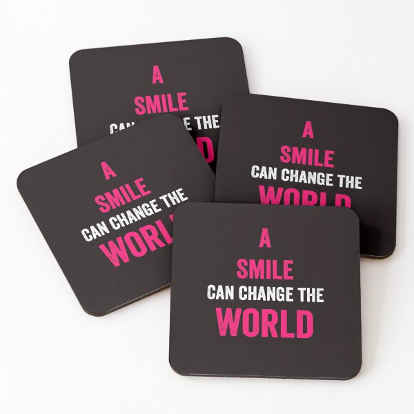 Item preview, A SMILE CAN CHANGE THE WORLD designed and sold by Hussain Shirts.
