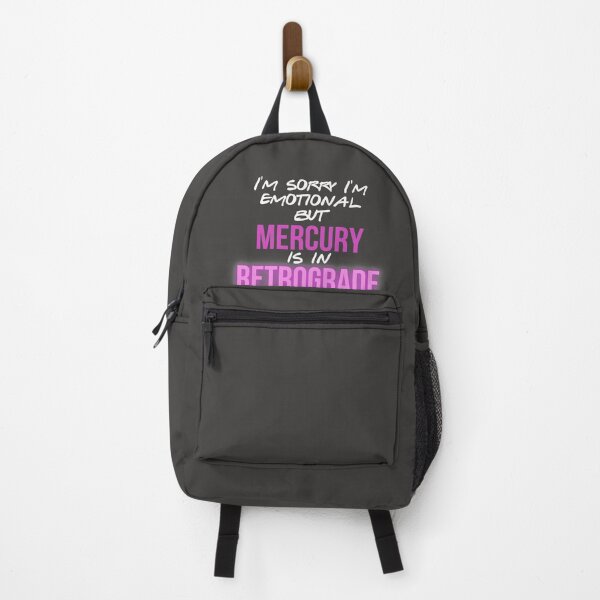 Item preview, I'm sorry I'm emotional but Mercury is in Retrograde neon pink astrology traits designed and sold by Joanna Durkin.