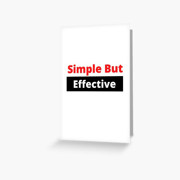 Do you like to keep your dress code simple but effective. Greeting Card