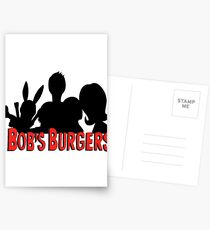 The Belcher Family // Bobs Burgers Postcards