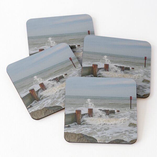 Artikelvorschau, High tide on the Norfolk coast entworfen und verkauft von yackers1.