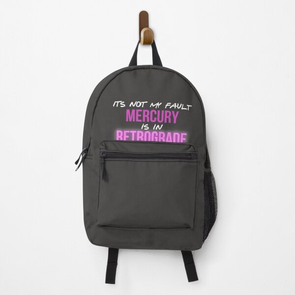 Item preview, Its not my fault Mercury is in Retrograde neon pink astrology traits designed and sold by Joanna Durkin.