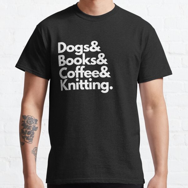 Item preview, Dogs & Books & Coffee & Knitting designed and sold by modself.