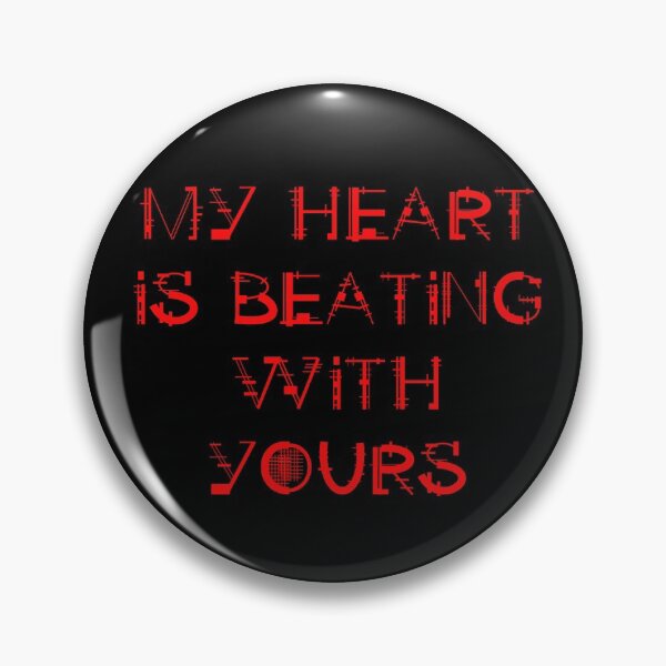 Item preview, my heart is beating with yours designed and sold by keisthard.