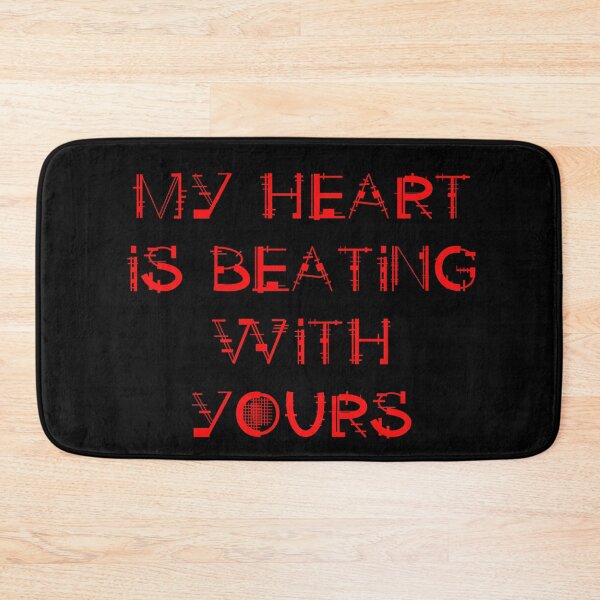 Item preview, my heart is beating with yours designed and sold by keisthard.