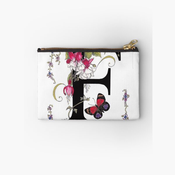 Item preview, F latter in floral designed and sold by aysha Irshad.