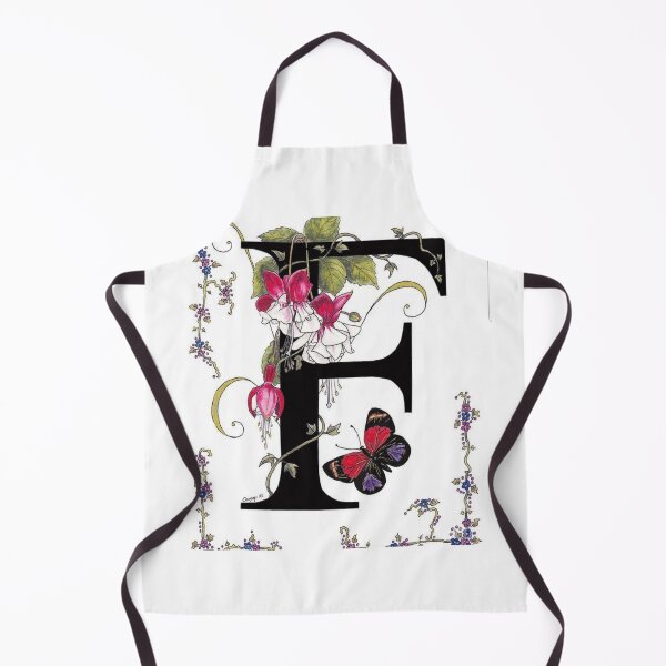 Item preview, F latter in floral designed and sold by aysha Irshad.